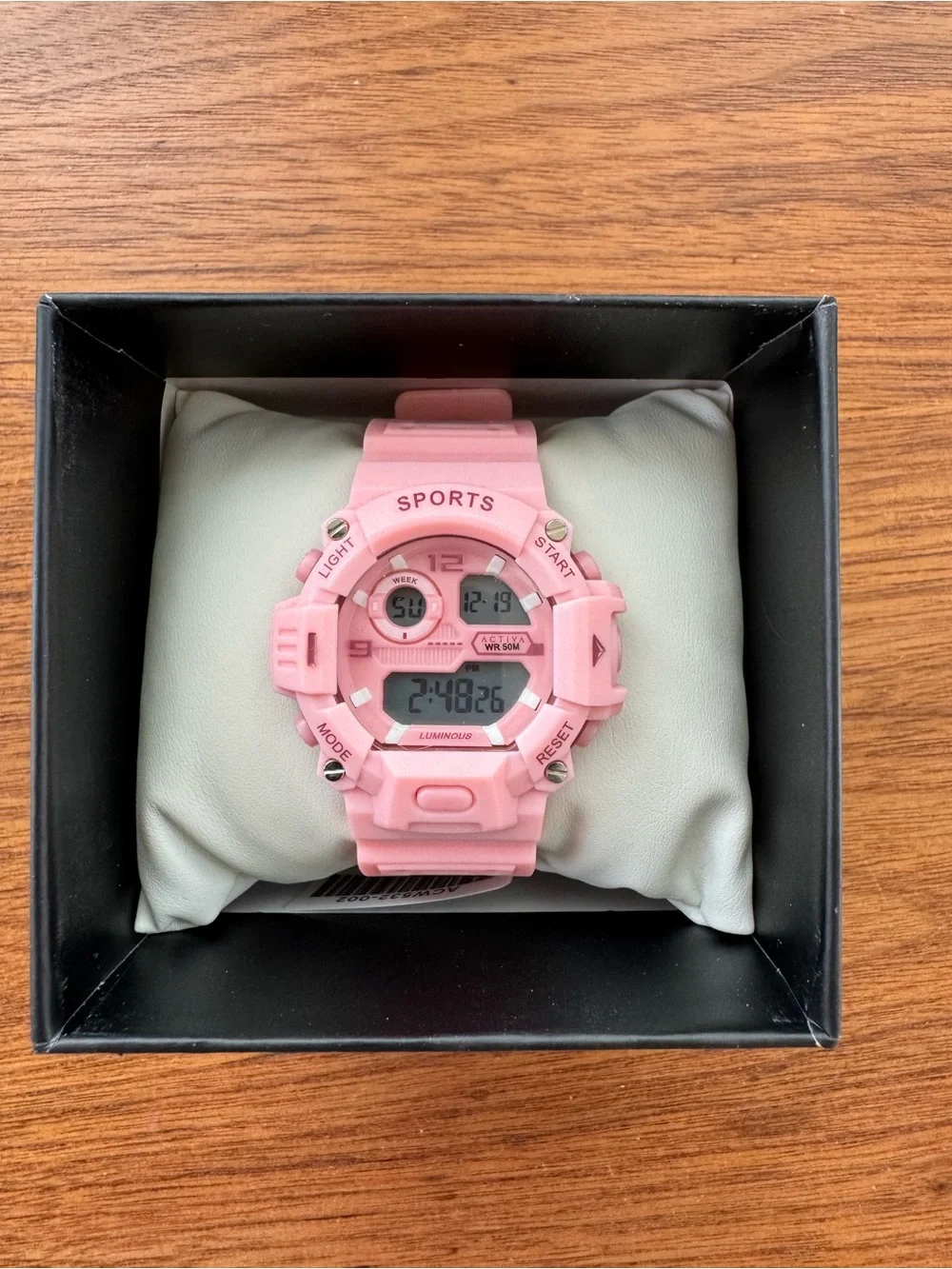 Bundle of Two Activa 42 mm Digital Sports Watches – Bubblegum Pink & Baby Blue